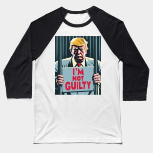 Trump 2024 Mugshot President Baseball T-Shirt
